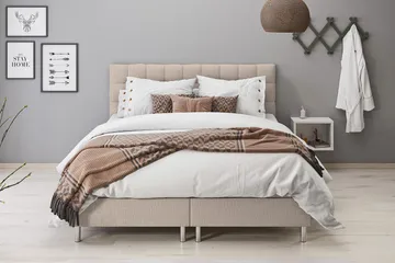 Säilytyssänky Suset 180x200 - Beige - Huonekalut - Sänky - Runkopatjasängyt