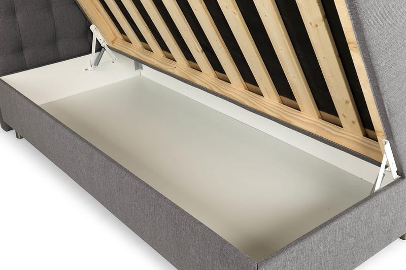 Säilytyssänky Suset 180x200 - Harmaa - Huonekalut - Sänky - Sängyt säilytystilalla