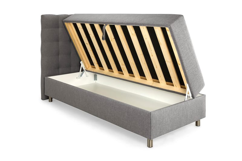 Säilytyssänky Suset 80x200 - Harmaa - Huonekalut - Sänky - Sängyt säilytystilalla