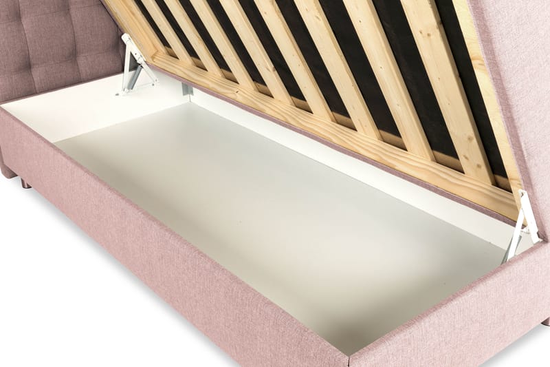 Säilytyssänkypaketti Suset 160x200 - Vaaleanpunainen - Huonekalut - Sänky - Sängyt säilytystilalla