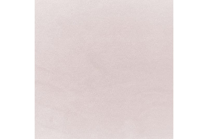 Säilytystila-sänky Metz - Vaaleanpunainen, hopea/Sametti, 90x200 cm - Huonekalut - Sänky - Sänkykehikot & sängynrungot