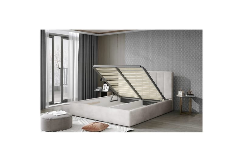 Sängram & Sängstomme Eltap Beige 140x200 DEL - Huonekalut - Sänky - Sänkykehikot & sängynrungot