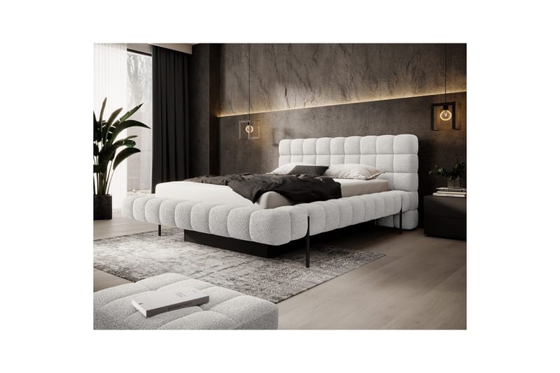Sängram & Sängstomme Eltap Vit 180x200 DEL - Huonekalut - Sänky - Sänkykehikot & sängynrungot
