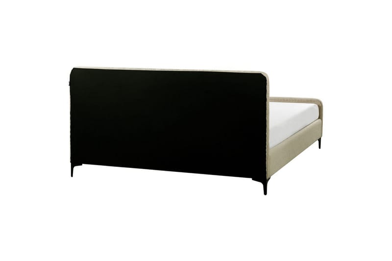 Sängram Beige, Svart 180x200 - Huonekalut - Sänky - Sänkykehikot & sängynrungot