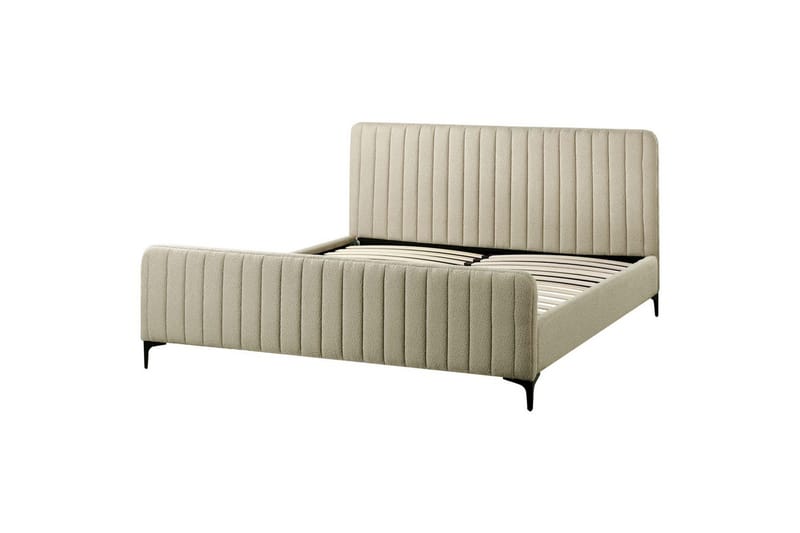 Sängram Beige, Svart 180x200 - Huonekalut - Sänky - Sänkykehikot & sängynrungot