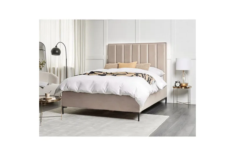 Sängram Beige 160x200 - Huonekalut - Sänky - Sänkykehikot & sängynrungot