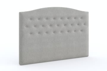 Sängynpääty Wega-sängynpääty 210 cm Harmaa 210 - Huonekalut - Sänky - Sängyn lisävarusteet & sängynpäädyt - Sängynpääty