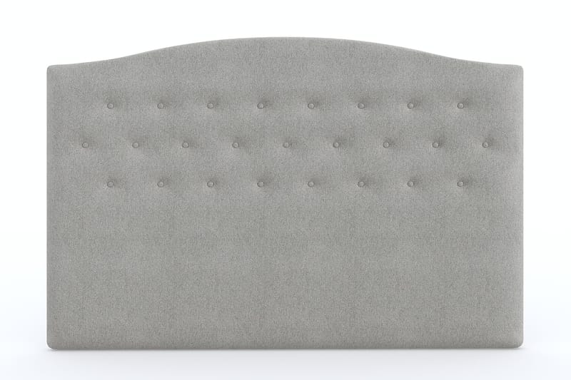 Sängynpääty Wega-sängynpääty 210 cm Harmaa 210 - Huonekalut - Sänky - Sängyn lisävarusteet & sängynpäädyt - Sängynpääty