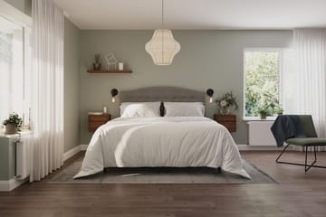 Sängynpääty Wega-sängynpääty 210 cm Harmaa 210 - Huonekalut - Sänky - Sängyn lisävarusteet & sängynpäädyt - Sängynpääty