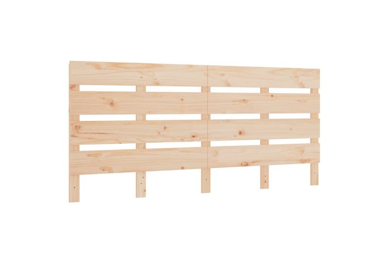 beBasic Sängynpääty 120x3x80 cm täysi mänty - Ruskea - Huonekalut - Sänky - Sängyn lisävarusteet & sängynpäädyt - Sängynpääty