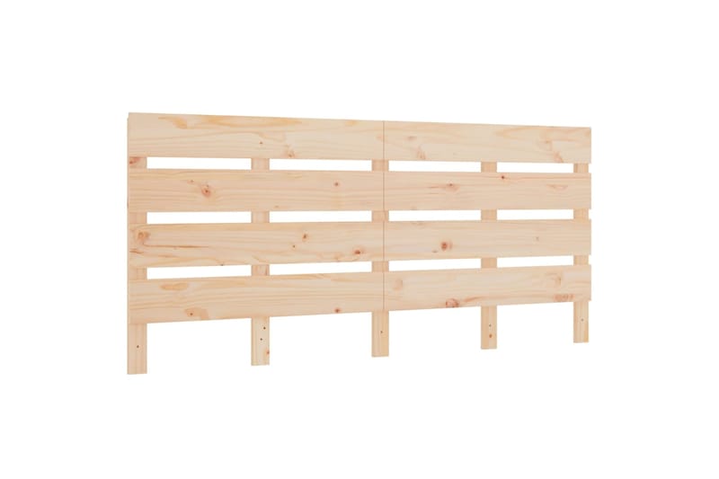 beBasic Sängynpääty 160x3x80 cm täysi mänty - Ruskea - Huonekalut - Sänky - Sängyn lisävarusteet & sängynpäädyt - Sängynpääty