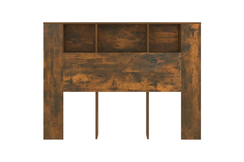 beBasic Sängynpääty säilytystilalla savutammi 140x18,5x104,5 cm - Ruskea - Huonekalut - Sänky - Sängyn lisävarusteet & sängynpäädyt - Sängynpääty