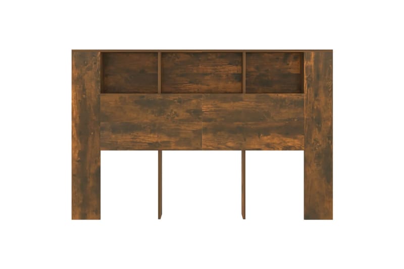 beBasic Sängynpääty säilytystilalla savutammi 160x18,5x104,5 cm - Ruskea - Huonekalut - Sänky - Sängyn lisävarusteet & sängynpäädyt - Sängynpääty