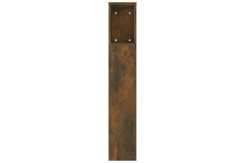 beBasic Sängynpääty säilytystilalla savutammi 180x18,5x104,5 cm - Ruskea - Huonekalut - Sänky - Sängyn lisävarusteet & sängynpäädyt - Sängynpääty