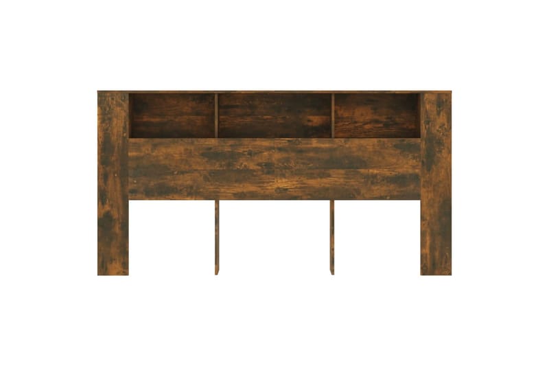 beBasic Sängynpääty säilytystilalla savutammi 200x18,5x104,5 cm - Ruskea - Huonekalut - Sänky - Sängyn lisävarusteet & sängynpäädyt - Sängynpääty