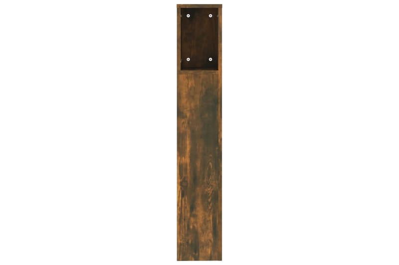 beBasic Sängynpääty säilytystilalla savutammi 200x18,5x104,5 cm - Ruskea - Huonekalut - Sänky - Sängyn lisävarusteet & sängynpäädyt - Sängynpääty