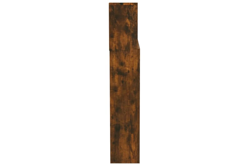 beBasic Sängynpääty säilytystilalla savutammi 200x19x103,5 cm - Ruskea - Huonekalut - Sänky - Sängyn lisävarusteet & sängynpäädyt - Sängynpääty