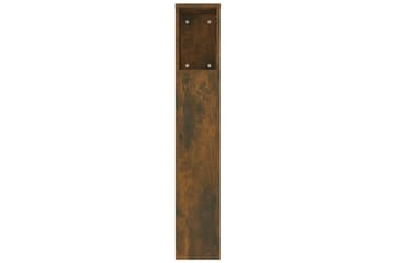 beBasic Sängynpääty säilytystilalla savutammi 220x18,5x104,5 cm - Ruskea - Huonekalut - Sänky - Sängyn lisävarusteet & sängynpäädyt - Sängynpääty