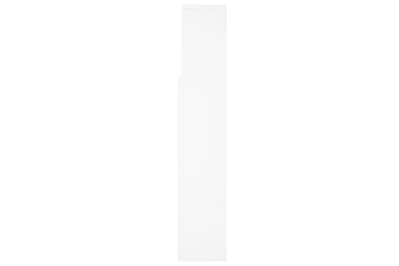beBasic Sängynpääty säilytystilalla valkoinen 160x19x103,5 cm - Valkoinen - Huonekalut - Sänky - Sängyn lisävarusteet & sängynpäädyt - Sängynpääty