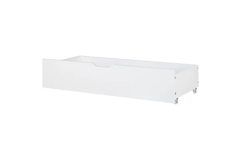 Förvaringslådor för säng Beliani Olendon set om 2 Ljus trä NO_BRAND White, undefined