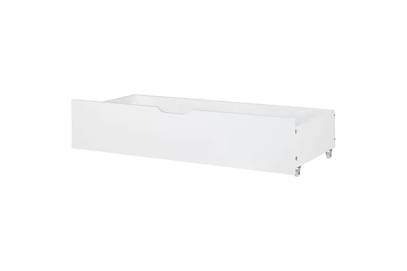 Förvaringslådor för säng Beliani Olendon set om 2 Ljus trä White - Huonekalut - Sänky - Sängyn lisävarusteet & sängynpäädyt - Sälepohjat