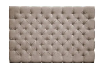 Joluma Pehmustettu Sängynpääty 160 cm Kankaasta Napeilla - Beige - Huonekalut - Sänky - Sängyn lisävarusteet & sängynpäädyt - Sängynpääty