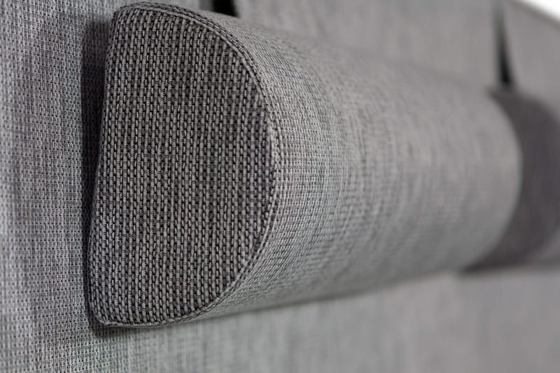 LUX Suuri Niskatyyny Vaaleanharmaa 2-pak - Pakettihinta - Huonekalut - Sänky - Sängyn lisävarusteet & sängynpäädyt