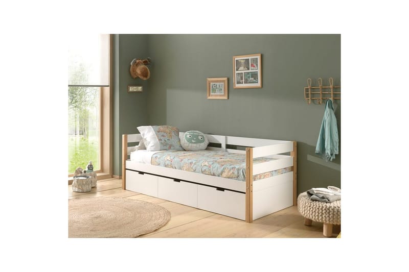 Kapteenisänky laatikolla Margarit - Huonekalut - Sänky - Sängyn lisävarusteet & sängynpäädyt - Makuuhuoneen säilytys