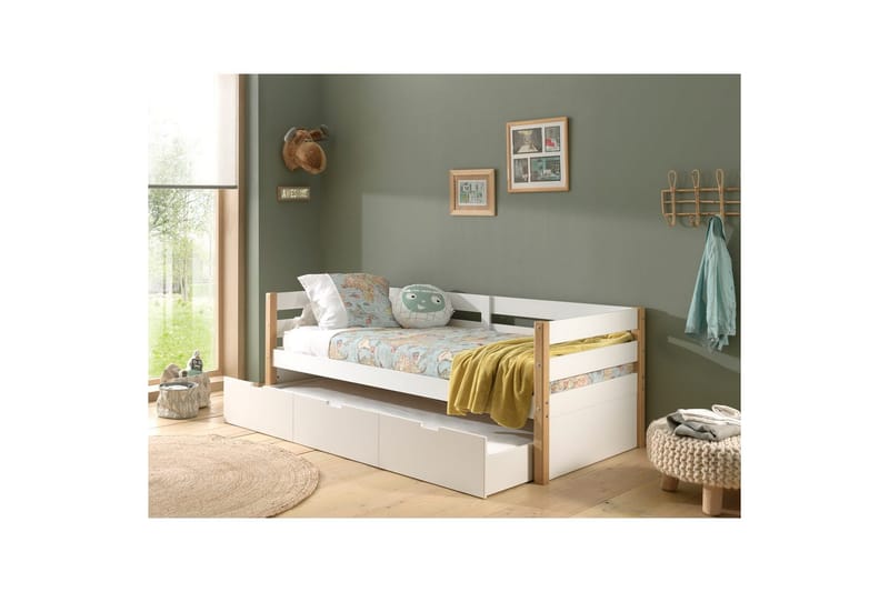 Kapteenisänky laatikolla Margarit - Huonekalut - Sänky - Sängyn lisävarusteet & sängynpäädyt - Makuuhuoneen säilytys