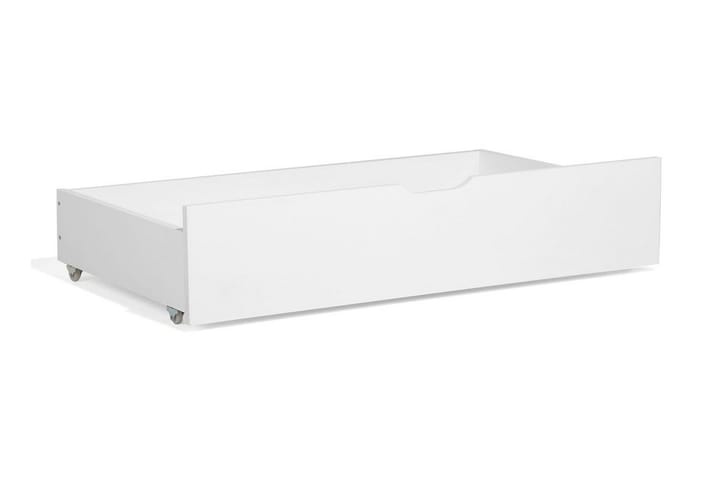 Laatikko Rumilly 97x58 cm - Valkoinen - Makuuhuoneen säilytys - Sänkylaatikko