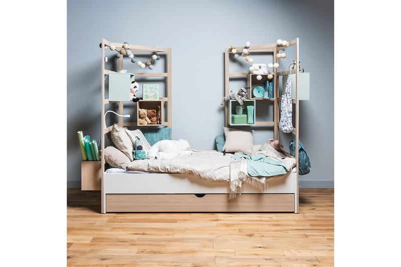 Laatikko Stige Puu/Luonnonväri - VOX - Huonekalut - Sänky - Sängyn lisävarusteet & sängynpäädyt - Makuuhuoneen säilytys