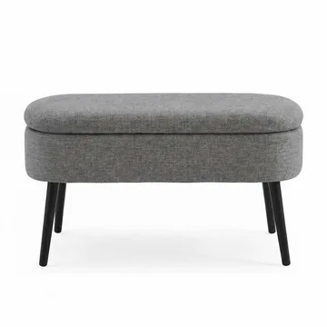 Pouffe with Storage Atelier Del Sofa Harmaa
