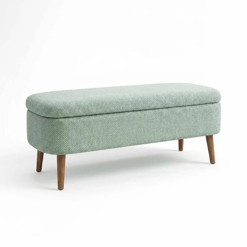 Pouffe with Storage Atelier Del Sofa Vihreä