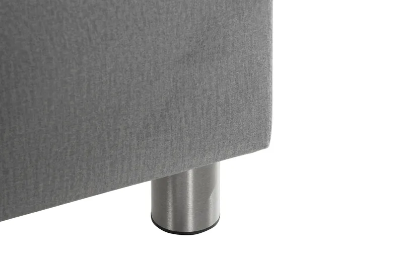 Sängynpäätyarkku Rebeca 140 cm - Harmaa - Huonekalut - Sänky - Sängyn lisävarusteet & sängynpäädyt - Makuuhuoneen säilytys - Sängynpäätylaatikko