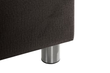 Sängynpäätyarkku Rebeca 140 cm - Musta - Huonekalut - Sänky - Sängyn lisävarusteet & sängynpäädyt - Makuuhuoneen säilytys - Sängynpäätylaatikko
