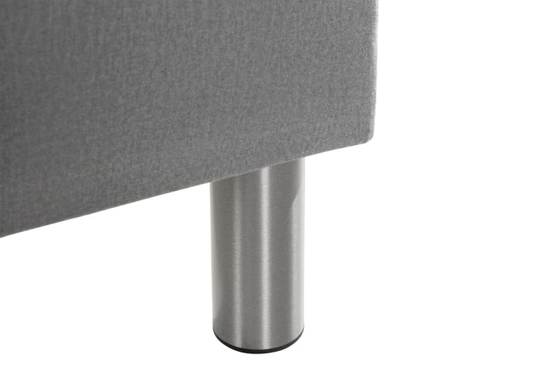 Sängynpäätyarkku Rebeca 140 cm Neliö - Harmaa - Huonekalut - Sänky - Sängyn lisävarusteet & sängynpäädyt - Makuuhuoneen säilytys - Sängynpäätylaatikko