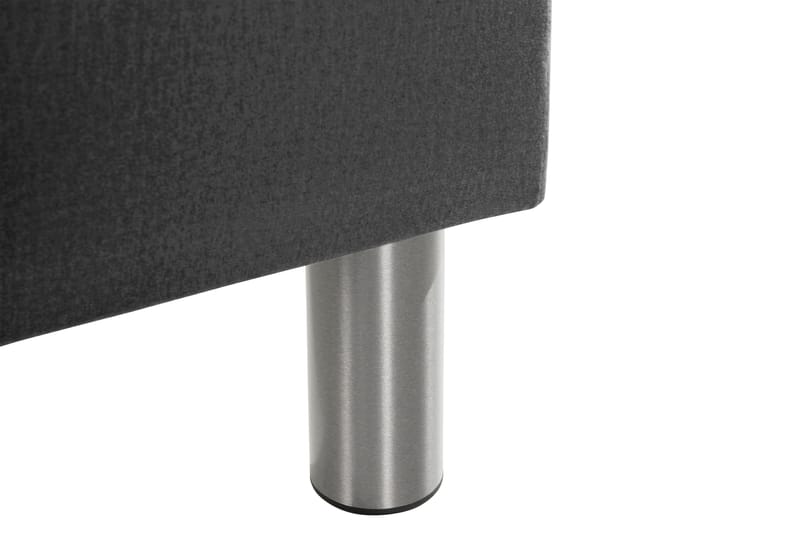 Sängynpäätyarkku Rebeca 140 cm Neliö - Tummanharmaa - Huonekalut - Sänky - Sängyn lisävarusteet & sängynpäädyt - Makuuhuoneen säilytys - Sängynpäätylaatikko