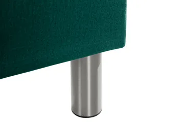 Sängynpäätyarkku Rebeca 140 cm Neliö - Vihreä - Huonekalut - Sänky - Sängyn lisävarusteet & sängynpäädyt - Makuuhuoneen säilytys - Sängynpäätylaatikko