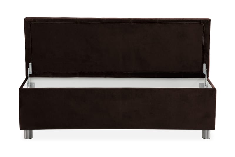 Sängynpäätyarkku Rebeca 140 cm - Ruskea - Huonekalut - Sänky - Sängyn lisävarusteet & sängynpäädyt - Makuuhuoneen säilytys - Sängynpäätylaatikko