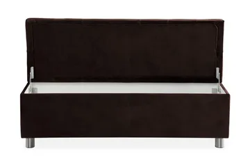 Sängynpäätyarkku Rebeca 140 cm - Ruskea - Huonekalut - Sänky - Sängyn lisävarusteet & sängynpäädyt - Makuuhuoneen säilytys - Sängynpäätylaatikko