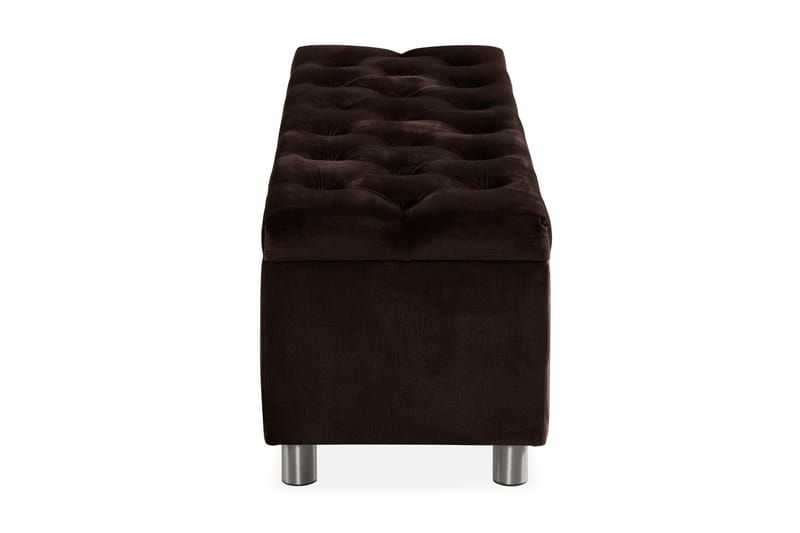 Sängynpäätyarkku Rebeca 140 cm - Ruskea - Huonekalut - Sänky - Sängyn lisävarusteet & sängynpäädyt - Makuuhuoneen säilytys - Sängynpäätylaatikko