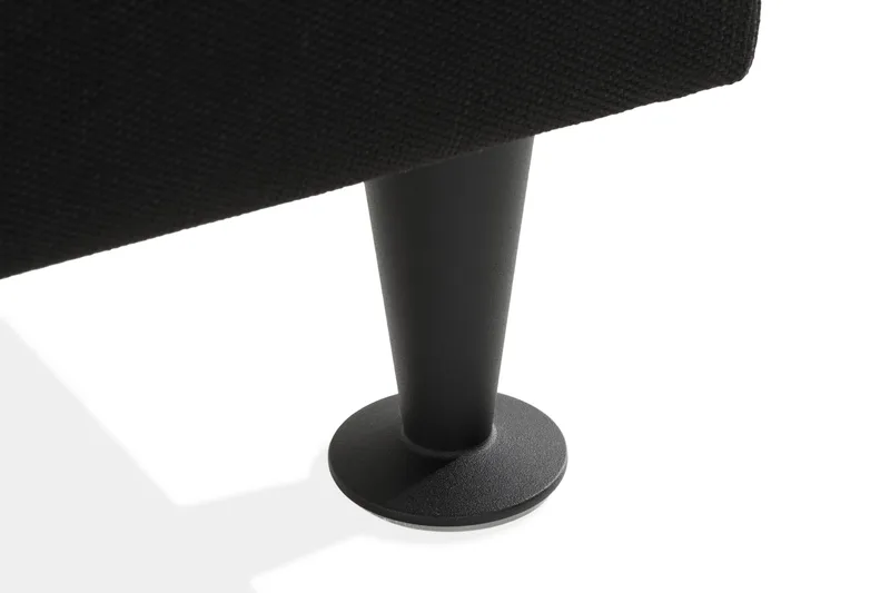 Sängynpäätyarkku Rebeca 140 cm Topattu - Musta - Huonekalut - Sänky - Sängyn lisävarusteet & sängynpäädyt - Makuuhuoneen säilytys - Sängynpäätylaatikko