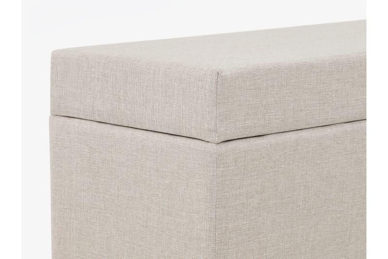 Sängynpäätyarkku Rosalie Beige - Huonekalut - Sänky - Sängyn lisävarusteet & sängynpäädyt - Makuuhuoneen säilytys - Sängynpäätylaatikko