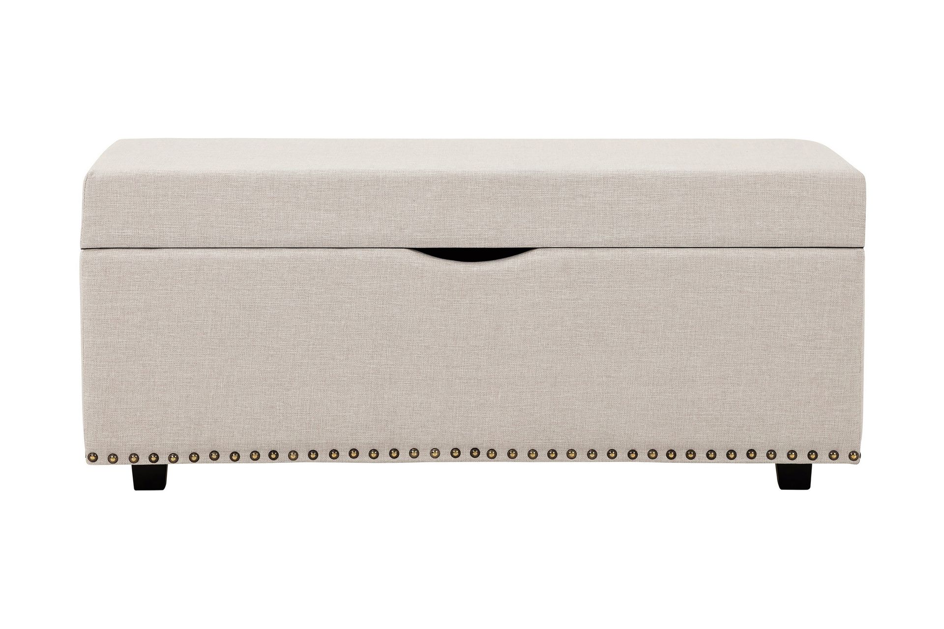 Sängynpäätyarkku Rosalie Beige - Huonekalut - Sänky - Sängyn lisävarusteet & sängynpäädyt - Makuuhuoneen säilytys - Sängynpäätylaatikko