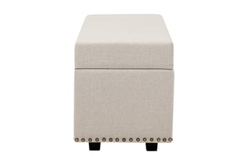 Sängynpäätyarkku Rosalie Beige - Huonekalut - Sänky - Sängyn lisävarusteet & sängynpäädyt - Makuuhuoneen säilytys - Sängynpäätylaatikko