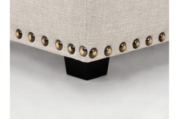 Sängynpäätyarkku Rosalie Beige - Huonekalut - Sänky - Sängyn lisävarusteet & sängynpäädyt - Makuuhuoneen säilytys - Sängynpäätylaatikko