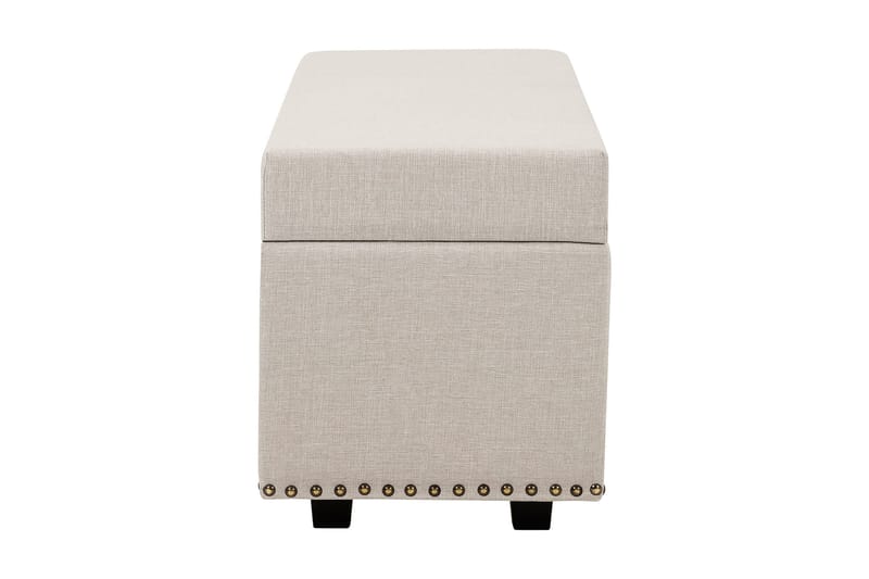 Sängynpäätyarkku Rosalie Beige - Huonekalut - Sänky - Sängyn lisävarusteet & sängynpäädyt - Makuuhuoneen säilytys - Sängynpäätylaatikko