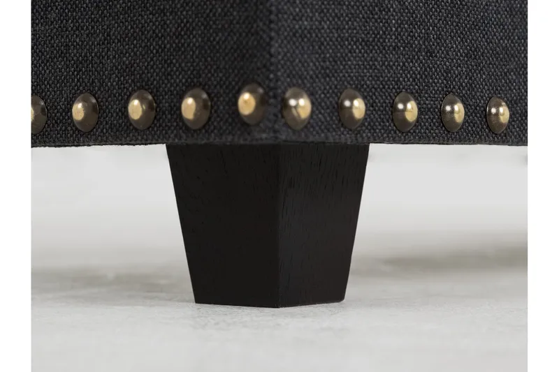 Sängynpäätyarkku Rosalie Musta - Huonekalut - Sänky - Sängyn lisävarusteet & sängynpäädyt - Makuuhuoneen säilytys - Sängynpäätylaatikko