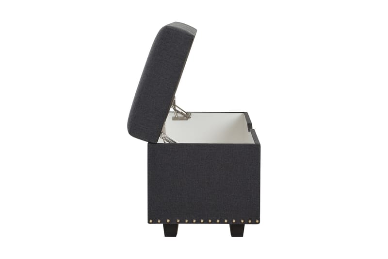 Sängynpäätyarkku Rosalie Musta - Huonekalut - Sänky - Sängyn lisävarusteet & sängynpäädyt - Makuuhuoneen säilytys - Sängynpäätylaatikko