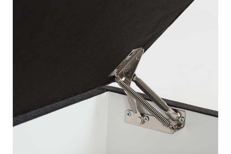 Sängynpäätyarkku Rosalie Musta - Huonekalut - Sänky - Sängyn lisävarusteet & sängynpäädyt - Makuuhuoneen säilytys - Sängynpäätylaatikko